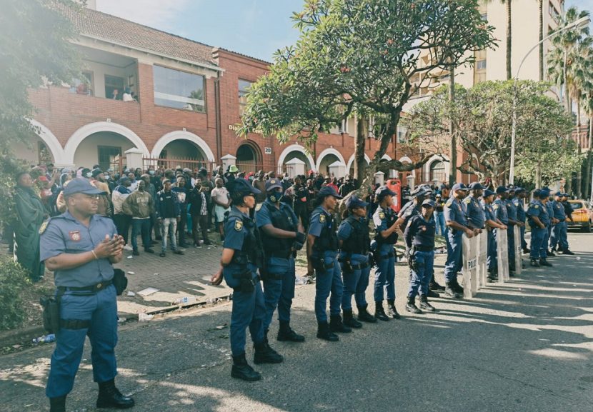 The majority of foreigners in the Diakonia center were recorded: eThekwini mayor